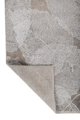 Elvara Taupe Polypropylene Rug