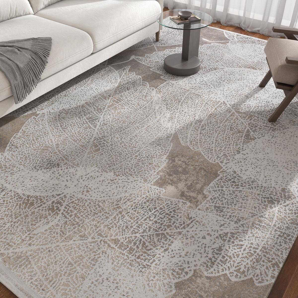 Asterlane White & Twine Rug