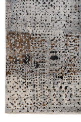 Kireon Gray Polypropylene Rug