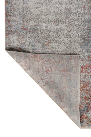 Zavira Blue Polypropylene Rug