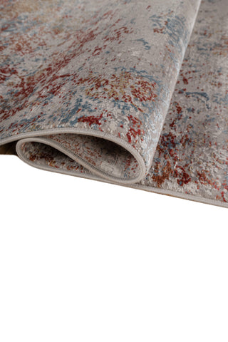 Soft Abstract London Fog Deco Rose Carpet