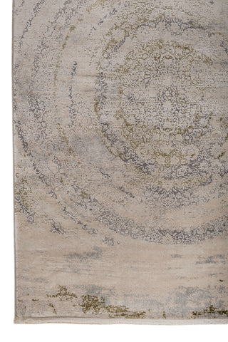 Soft Abstract Rug 4X6 Ft | Winter White Green Carpet For Living Room, Bedroom, Dining Room