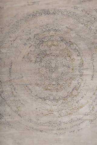 Soft Abstract Rug 4X6 Ft | Winter White Green Carpet For Living Room, Bedroom, Dining Room