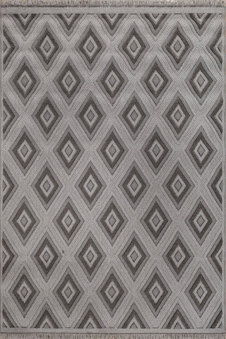 Soft Abstract Rug 4X6 Ft | Steel Gray Cyan Blue Carpet For Living Room, Bedroom, Dining Room