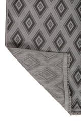 Asterlane Steel Gray & Cyan Blue Rug