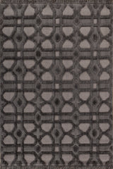 Asterlane Steel Gray & Cyan Blue Rug