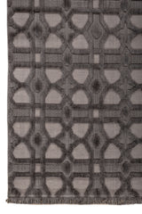 Asterlane Steel Gray & Cyan Blue Rug