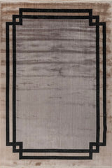 Zorvyn Taupe Polypropylene Rug