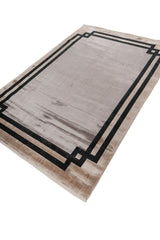 Asterlane Smoke Blue & Black Ink Rug