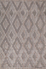 Vareli Taupe Polypropylene Rug