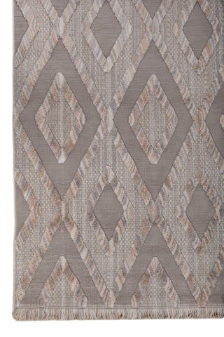 Vareli Taupe Polypropylene Rug