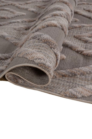 Vareli Taupe Polypropylene Rug