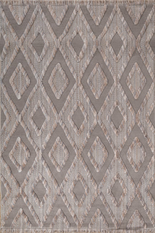 Soft Abstract Rug 5X7'6 Ft | London Fog White Carpet For Living Room, Bedroom, Dining Room