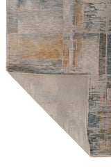 Kareon Slate Ochre Polypropylene Rug