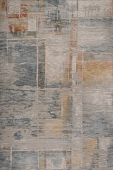 Kareon Slate Ochre Polypropylene Rug