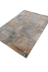 Asterlane Ocean Blue & Bright Yellow Rug