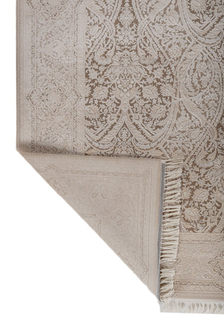 Soft Oriental Rug 5X7'6 Ft | Linen Gray Carpet For Living Room, Bedroom, Dining Room