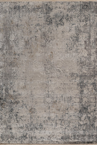Soft Abstract Rug 5X7'6 Ft | Glacier Gray Marigold Carpet For Living Room, Bedroom, Dining Room
