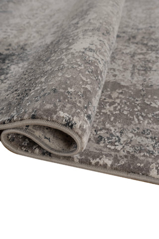 Soft Abstract Rug 5X7'6 Ft | Glacier Gray Marigold Carpet For Living Room, Bedroom, Dining Room