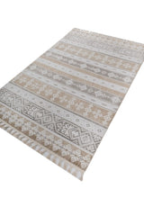 Tareli Ivory Beige Polypropylene Rug