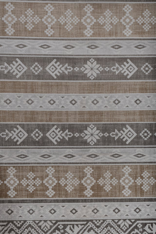 Soft Abstract Rug 5X7'6 Ft | White Winter White Carpet For Living Room, Bedroom, Dining Room