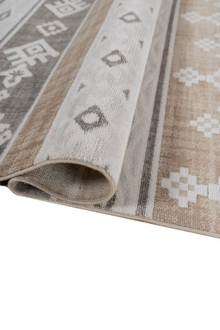 Soft Abstract Rug 5X7'6 Ft | White Winter White Carpet For Living Room, Bedroom, Dining Room