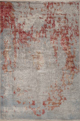 Ravion Crimson Blue Polypropylene Rug