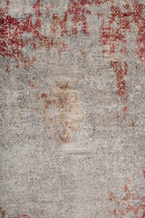 Ravion Crimson Blue Polypropylene Rug