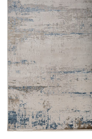 Averis Blue Beige Polypropylene Rug