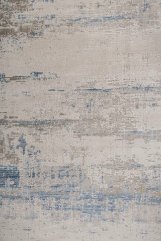 Averis Blue Beige Polypropylene Rug