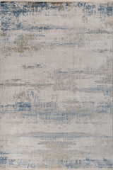 Asterlane Ensign Blue & Silver Mink Rug