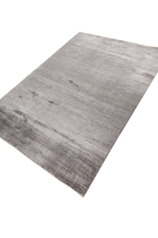 Soft Abstract Rug 5X7'6 Ft | Steel Gray Ensign Blue Carpet For Living Room, Bedroom, Dining Room