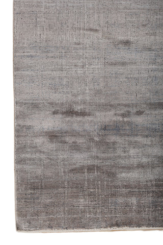 Soft Abstract Rug 5X7'6 Ft | Steel Gray Ensign Blue Carpet For Living Room, Bedroom, Dining Room