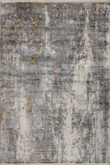 Zylaris Slate Blue Polypropylene Rug