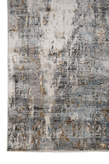 Zylaris Slate Blue Polypropylene Rug