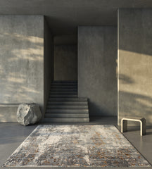 Asterlane Forever Blue & Marigold Rug