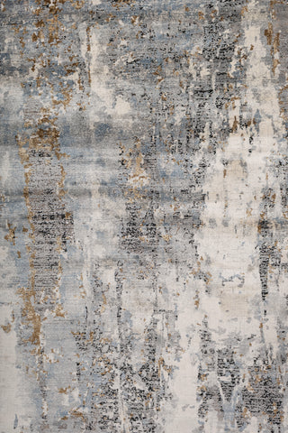 Soft Abstract Rug 5X7'6 Ft | Forever Blue Marigold Carpet For Living Room, Bedroom, Dining Room