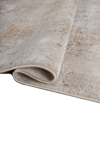 Soft Abstract Rug 5X7'6 Ft | White Marigold Carpet For Living Room, Bedroom, Dining Room