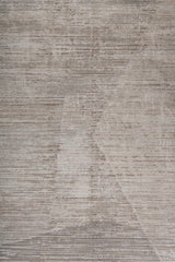 Soft Abstract Rug 5X7'6 Ft | Silver Mink White Carpet For Living Room, Bedroom, Dining Room