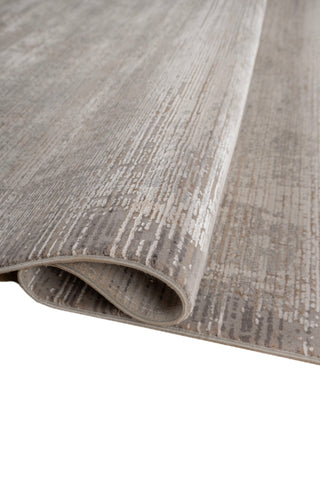 Soft Abstract Rug 5X7'6 Ft | Silver Mink White Carpet For Living Room, Bedroom, Dining Room