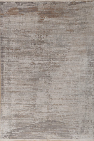 Soft Abstract Rug 5X7'6 Ft | Silver Mink White Carpet For Living Room, Bedroom, Dining Room