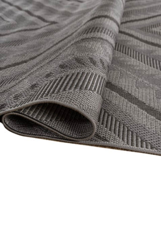Xyvron Steel Gray Polypropylene Rug