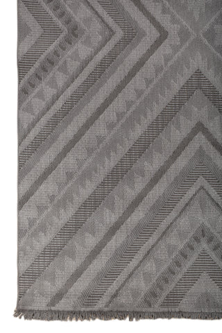 Soft Abstract Rug 5X7'6 Ft | Cyan Blue Steel Gray Carpet For Living Room, Bedroom, Dining Room