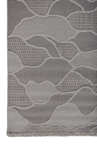 Vaylix Taupe Gray Polypropylene Rug