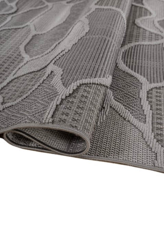 Vaylix Taupe Gray Polypropylene Rug