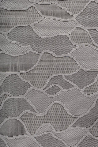 Soft Abstract Rug 5X7'6 Ft | Cyan Blue Steel Gray Carpet For Living Room, Bedroom, Dining Room