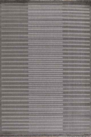 Strivon Gray Ivory Polypropylene Rug