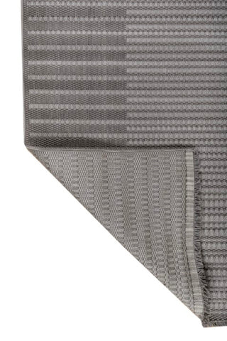 Strivon Gray Ivory Polypropylene Rug