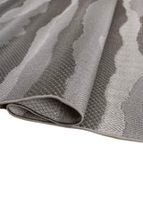 Averon Gray Mist Polypropylene Rug