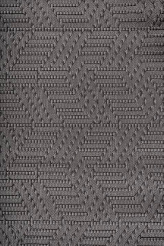 Trevix Slate Gray Polypropylene Rug